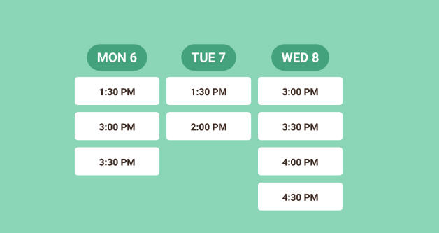 Schedule